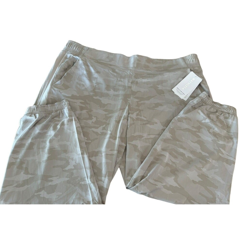New Athleta Brooklyn Camo Jogger size 26 Beige Camo NWT